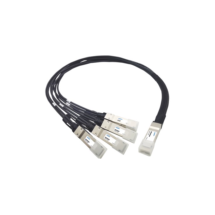 Origin Storage R8M56A HPE Compatible Direct Attach Copper Breakout Cable 400GBase-CU QSFP-DD to 4x100GBase-CU QSFP28 (Passive Twinax 2m)