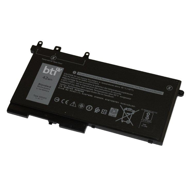 BTI Replacement battery for DELL LATITUDE 5280 5290 5480 5490 5495 5580 5590 5280 5290 5480 5490 5495 5580 5590