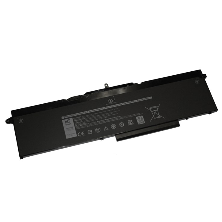 BTI 0D191G compatible 97Wh 6-cell battery for Dell Latitude 15 5501 5511 Precision 3541 3551