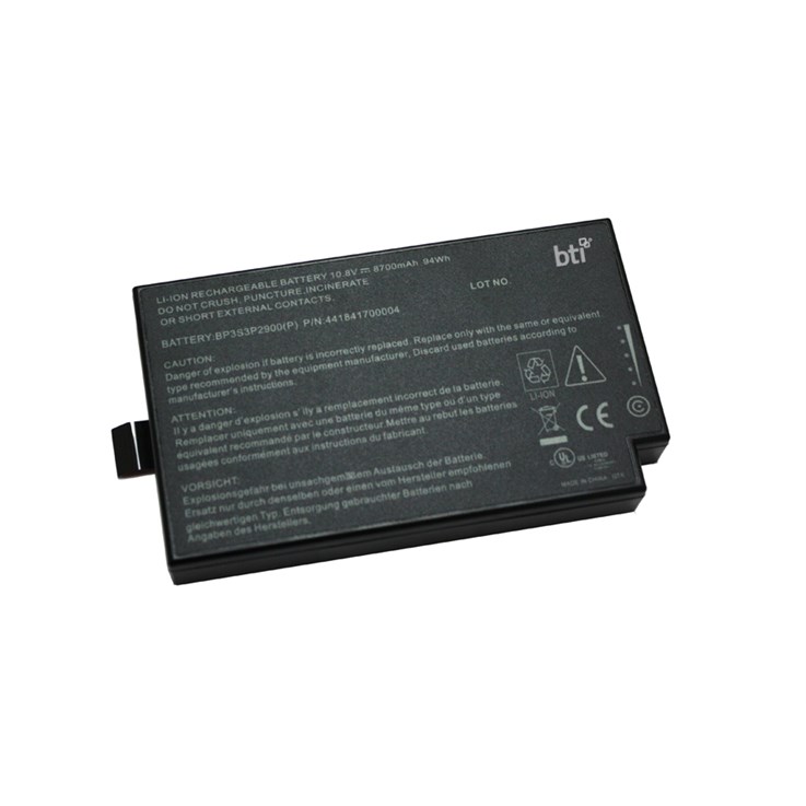 BTI 441831700026 compatible 94Wh 9-cell battery for GETAC B300 B300X