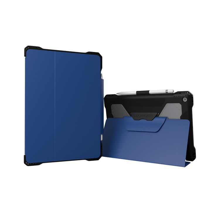 MAXCases Extreme Folio-X for iPad 7th, 8th & 9th Gen 10.2" (2022) (Blue)