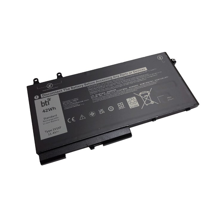 BTI Replacement 3 cell battery for DELL LATITUDE 5400 5500 5501 5401 5400 5411 5410 PRECISION 3541 3540 3550 7591 2-IN-1 42Whr