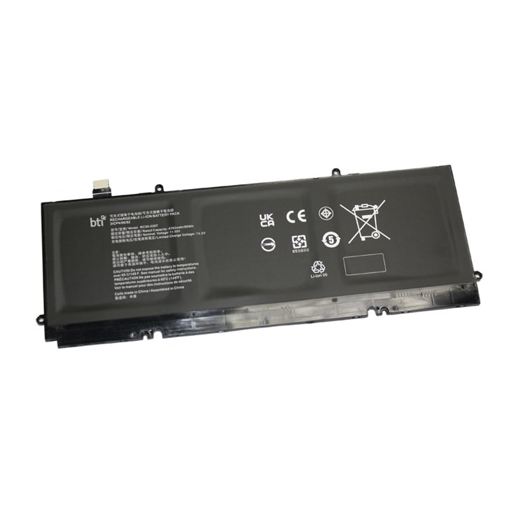 BTI 55Wh 3 cell RC30-0357 compatible battery for RAZER BOOK 13 FHD BOOK 13 RZ09-0357 2021 BOOK 13 RZ09-0357 2020 RZ09-0357 BOOK 13 2021