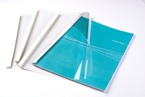 Fellowes 5391401 binding cover A4 Plastic Transparent, White 100 pc(s)