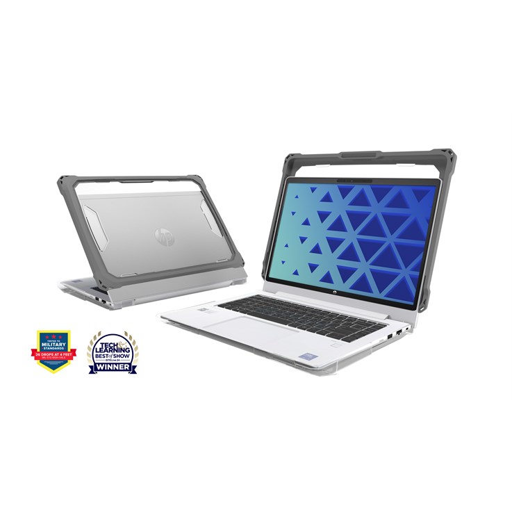 MAXCases HPEFLPB440GRY laptop case 35.6 cm (14") Shell case Grey