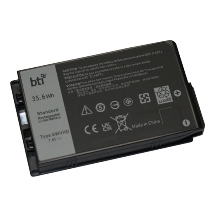 BTI 0JM6CX compatible 35.6Wh 2-cell battery for LATITUDE 12 RUGGED 7230 EXTREME