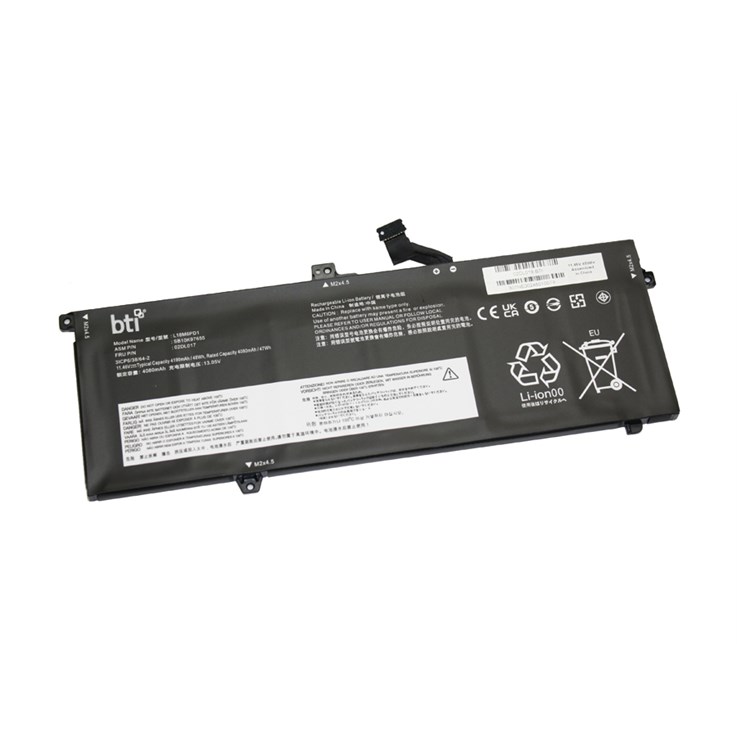 BTI L18M6PD2 compatible 48Wh 6-cell battery for THINKPAD X395 X390 X13