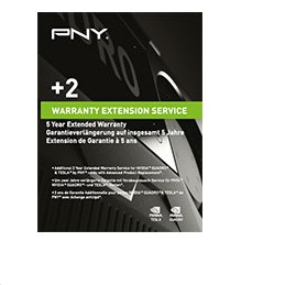 PNY WEVCPACK005 warranty/support extension 2 year(s)