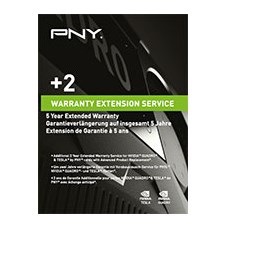 PNY WEVCPACK007 warranty/support extension 2 year(s)