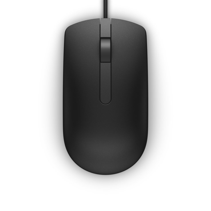 Dell 2V5MN mouse Office Ambidextrous USB Type-A Optical 1000 DPI
