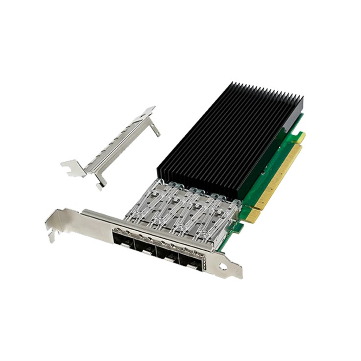 Origin Storage Intel E810-XXVDA4 alternative NIC PCIe 4.0 x8 Quad Port 25GbE SFP28