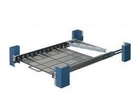 RackSolutions Sliding Computer Shelf Depth 20in without CMA