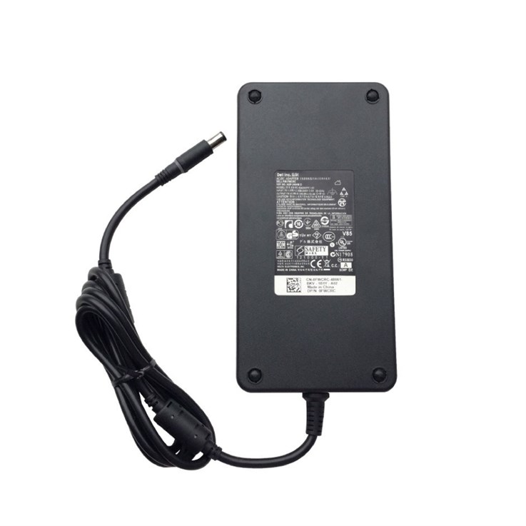 Dell AC Adapter 240W for PWS M6500 19.5V 12.3A OEM PN J938H includes US Power Cable