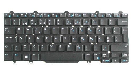 Dell US Keyboard Shroud 82 Keys Dual Pointing for Latitude E5470