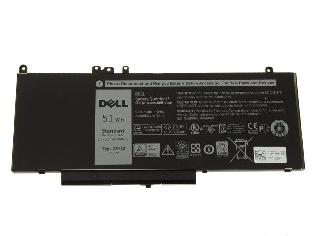 Dell Battery E5450 E5550 4 Cell 51Whr OEM: 7FR5J
