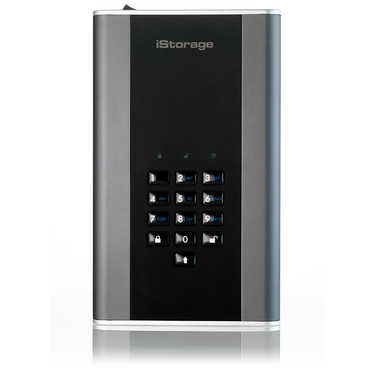 iStorage diskAshur DT2 256-bit 20TB FIPS 140-2 Certified