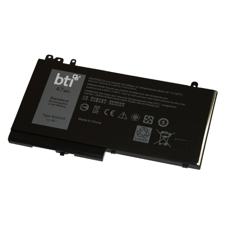BTI Replacement Battery for Latitude E5270 E5470 E5570 replacing OEM part number(s) NGGX5 11.4V 4122mAh