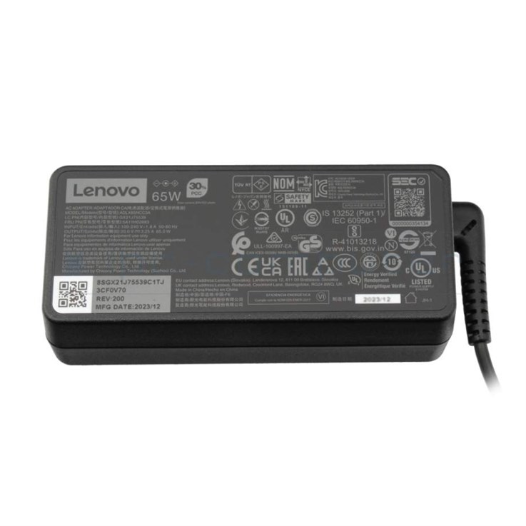 Lenovo 01FR040 power adapter/inverter Indoor 65 W Black
