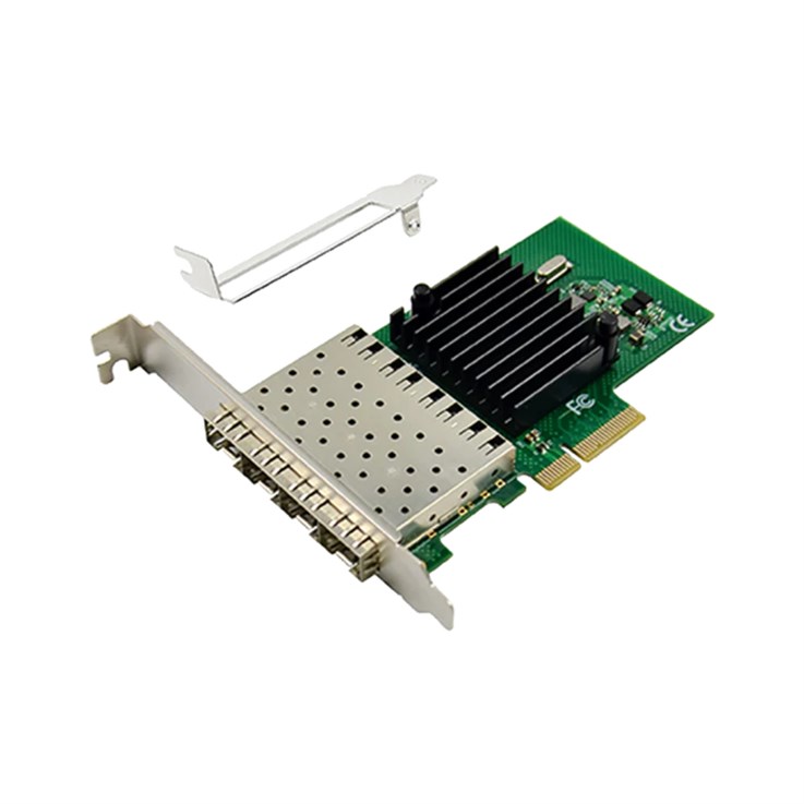 Origin Storage Intel I350 based NIC PCIe 2.0 x4 Quad Port 1GbE Open SFP