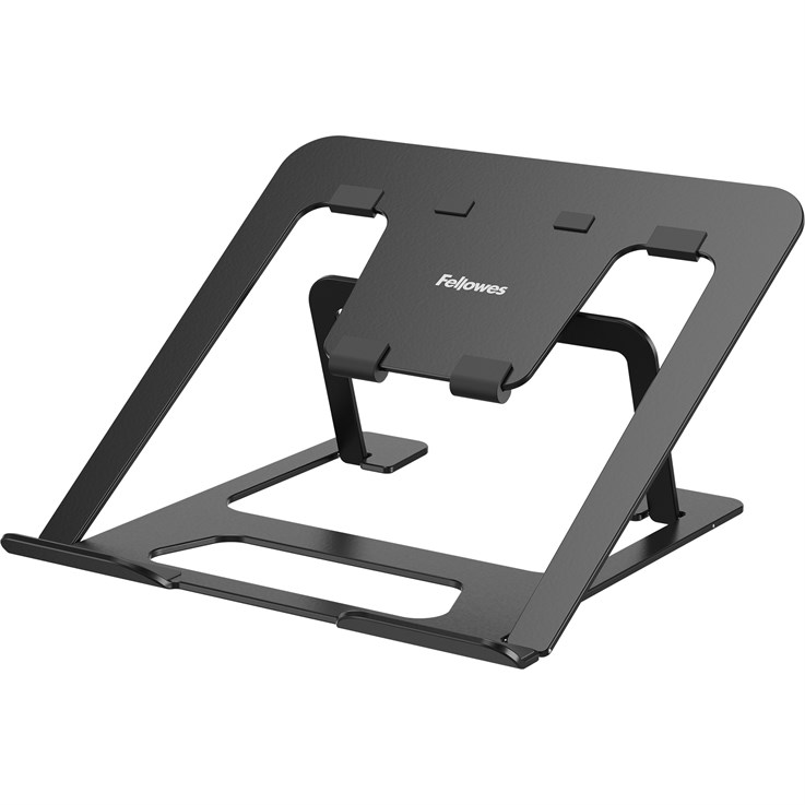 Fellowes Alumia Laptop Riser Portable Laptop Stand Max Size 15 inch Max Weight 5kg Black