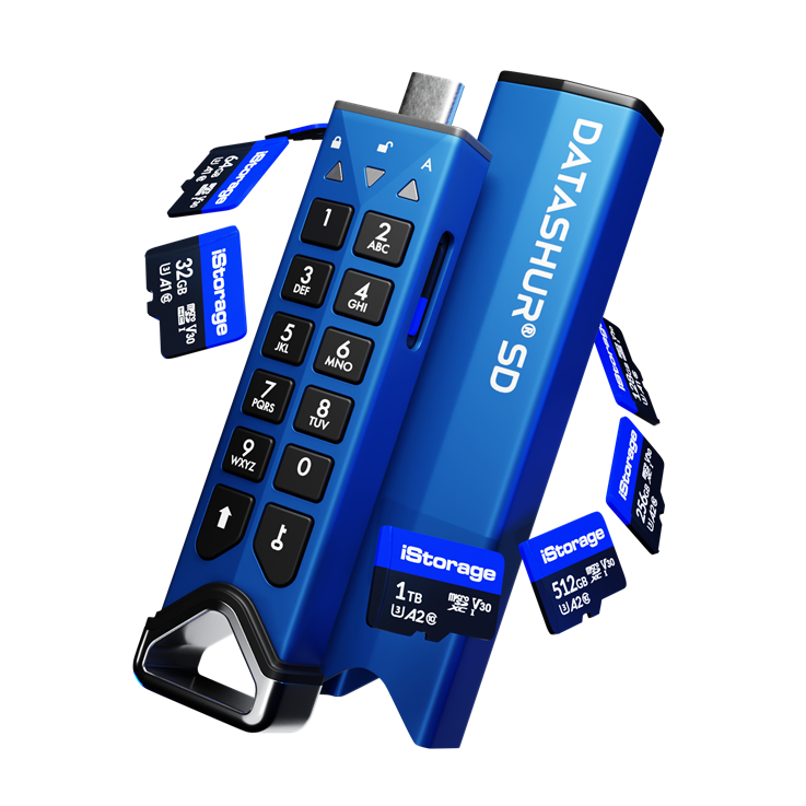 iStorage IS-FL-DSD-256-SP USB flash drive USB Type-C 3.2 Gen 1 (3.1 Gen 1)