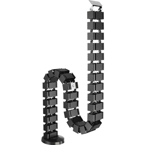 Fellowes 100136871 cable organizer Desk Cable sleeve Black 1 pc(s)