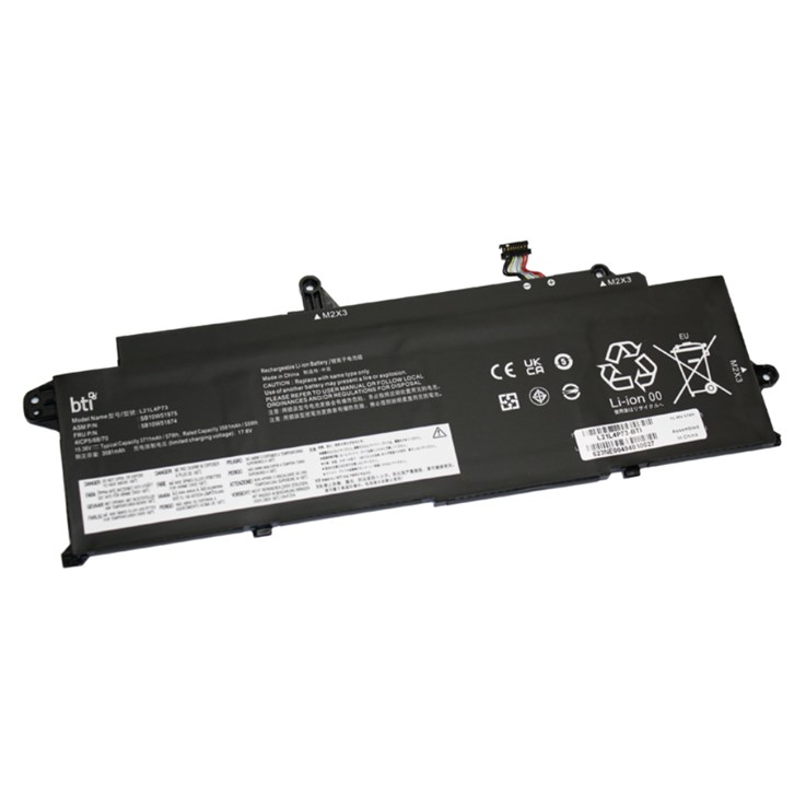 BTI 5B10W51875 compatible 57Wh 4-cell battery for Lenovo X13 Yoga G3