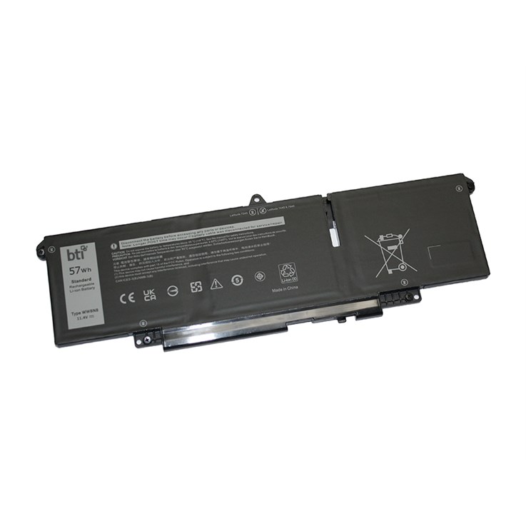 BTI Replacement 3-cell Battery for DELL LATITUDE 7340 7340 2-in-1 7440 7440 2-in-1 7450 7640 7640 2-in-1