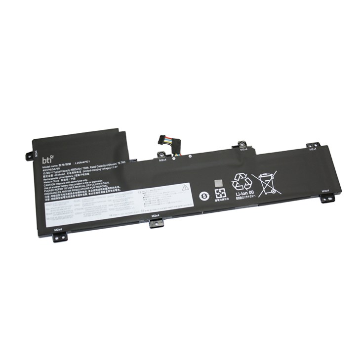 BTI 5B11B66554 compatible 75Wh 4-cell battery for LENOVO SLIM 7 16IAH7