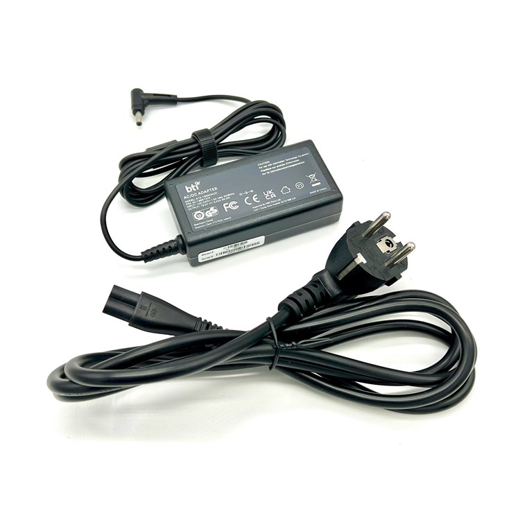 65W AC Adapter for Asus laptops with 4.0mm x 1.35mm connector EU