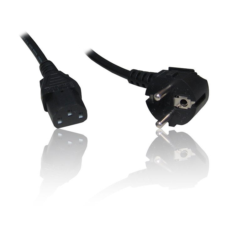 Origin Storage C-E-POWER-CH power cable Black 1.8 m C13 coupler Power plug type J