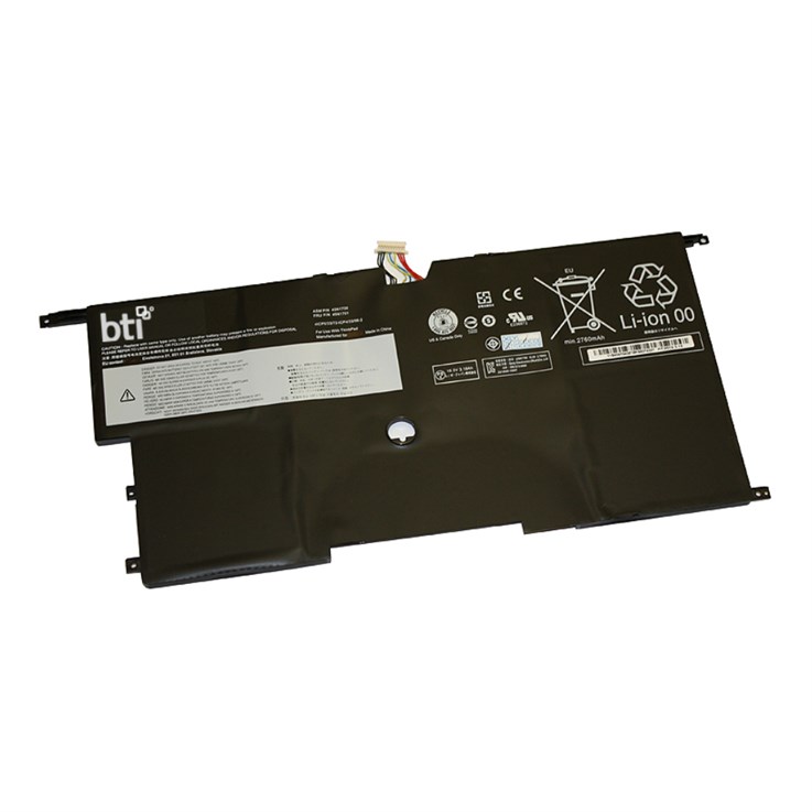 BTI 45N1702 compatible 43Wh 4-cell battery for LENOVO Thinkpad X1 Carbon G2