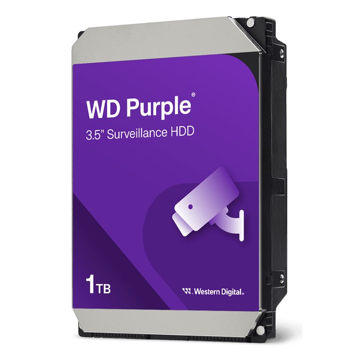 Western Digital Purple internal hard drive 1 TB 5400 RPM 64 MB 3.5" Serial ATA III