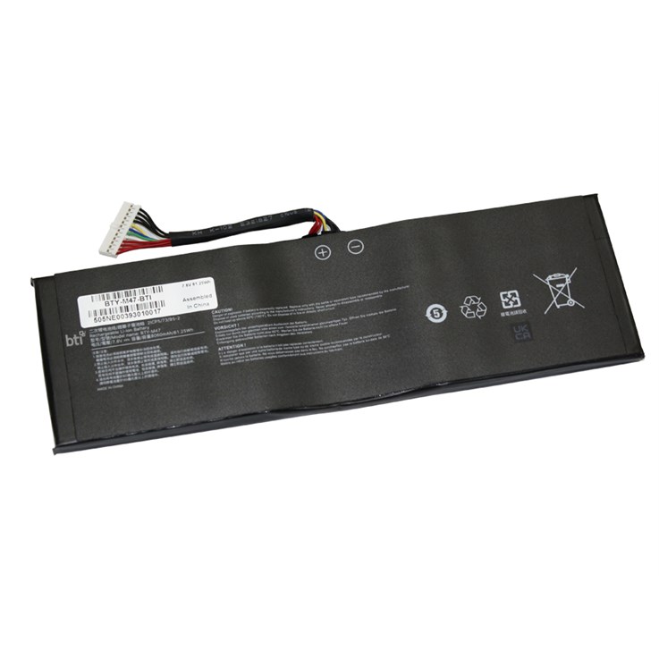 BTI 61.2 4 cell 925TA037H compatible battery for MSI GS43VR 6RE-045CN GS43VR 6RE GS43VR GS43 GS40 6QE-006XCN GS40 6QE GS40