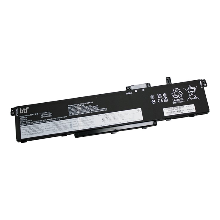BTI L21L6P70 compatible 94Wh 6-cell battery for LENOVO THINKPAD P16 G1 G2