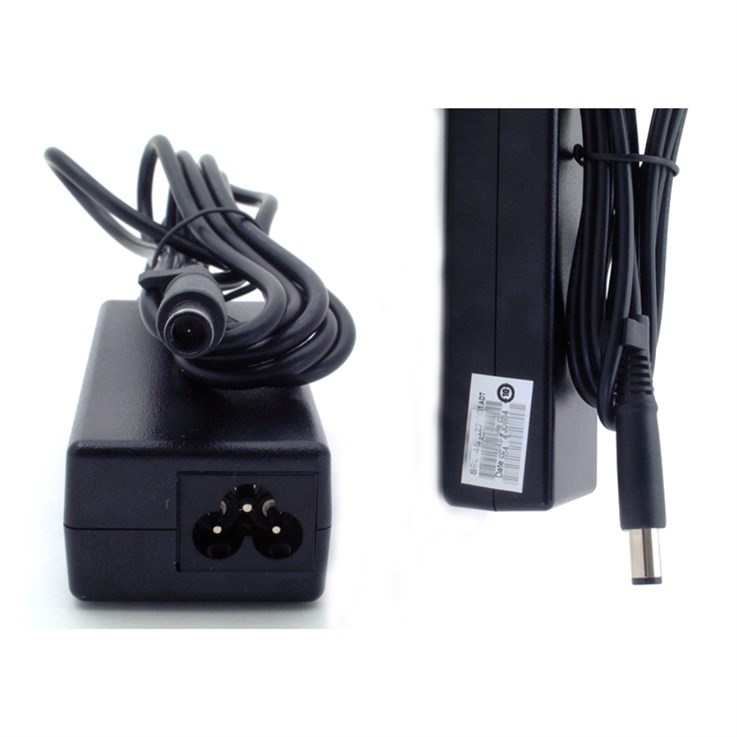 HP 65W Smart 7.4mm AC Adapter with UK Plug