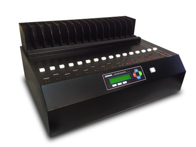 iStorage Kanguru KCLONE-15HDS-PRO media duplicator HDD/SSD duplicator Black 15 copies