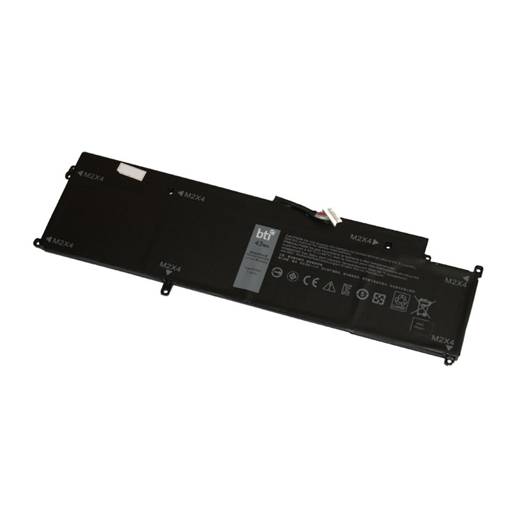 BTI 4H34M compatible 73Wh 4-cell battery for DELL XPS 13 7370 7370