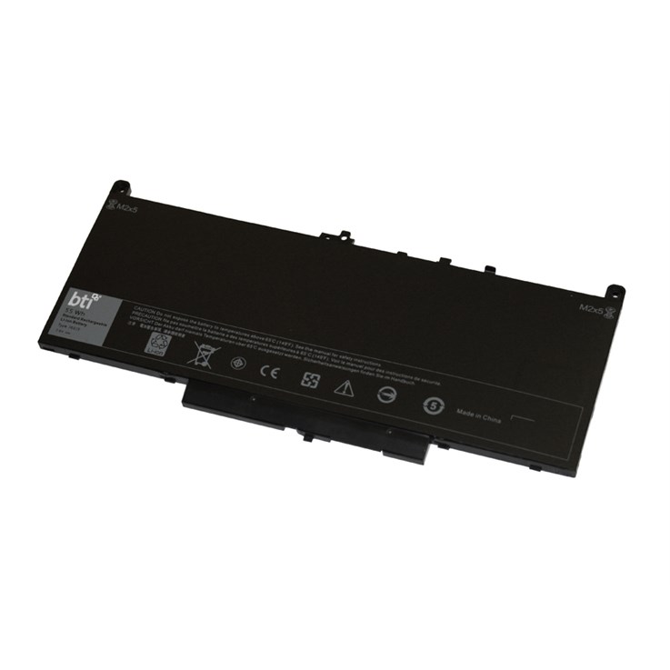 BTI Replacement battery for Dell Latitude E7270 E7470 4 Cell 54Wh Battery Type J60J5 MC34Y 1W2Y2 242WD