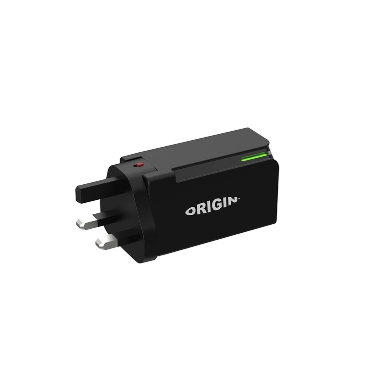 Origin Storage Origin 65W Wall Charger with 2in1 UK/US plug