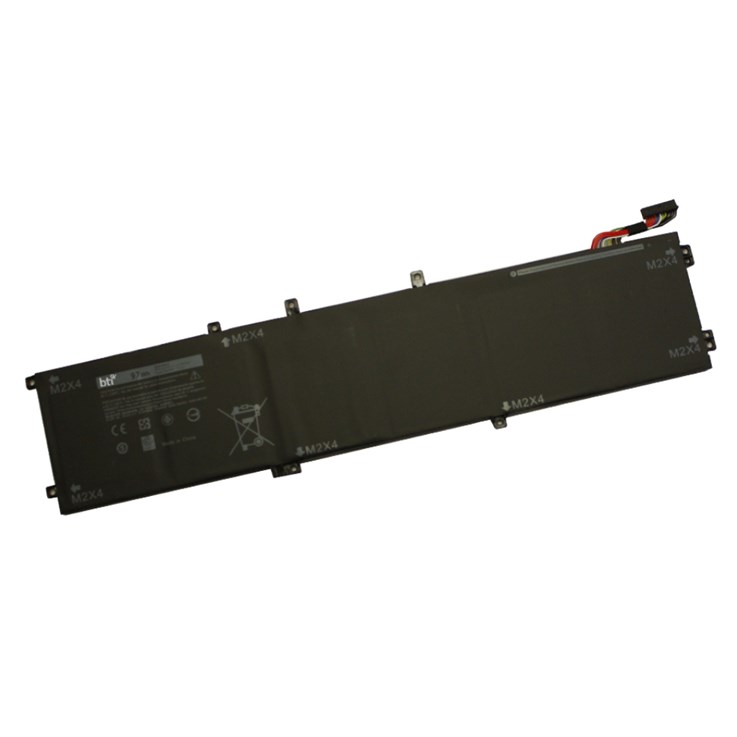 BTI Replacement Battery for Dell Precision 5520 5530 5540 XPS 9560 XPS 9570 replacing OEM part numbers 5XJ28 6GTPY GPM03 // 11.4V 8300mAh