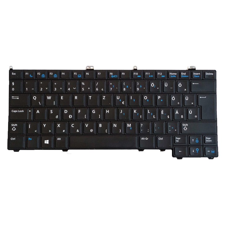 Dell Hungarian Keyboard 84 Keys Backlit Dual Point for Latitude E7440