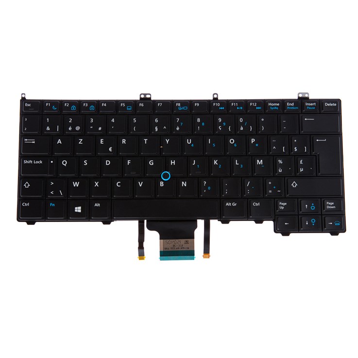 Dell Belgian Keyboard AZERTY 102 Keys Non-Backlit Single Point