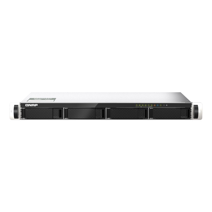QNAP TS-435XEU NAS Rack (1U) Marvell CN9131 4 GB DDR4 0 TB QNAP QTS Black, Grey