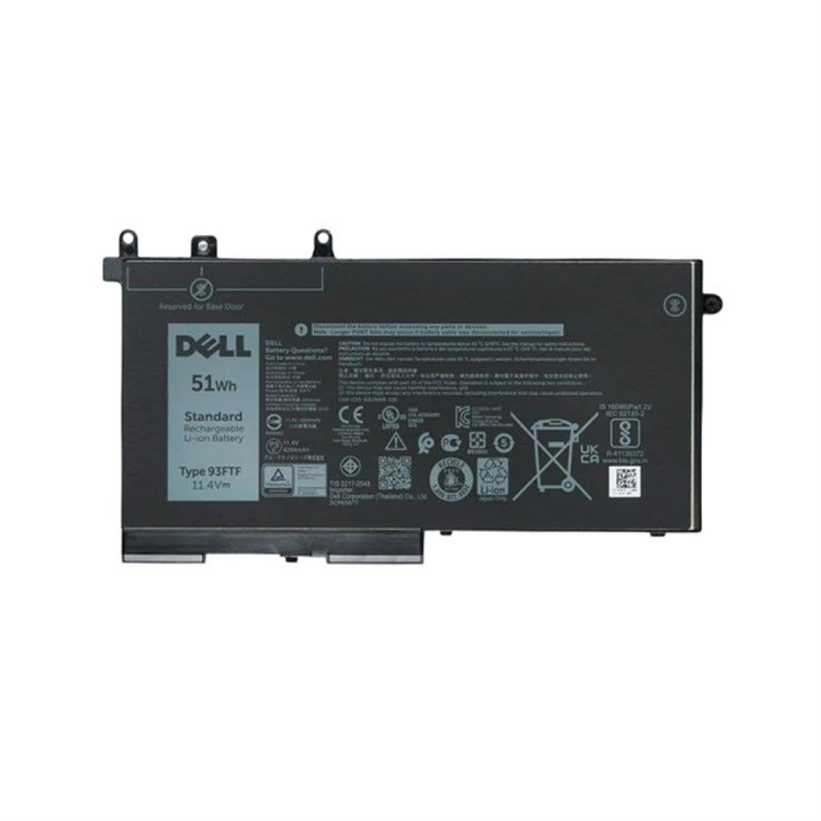 DELL Battery 51WHR 3 Cell Lithium Ion - Battery