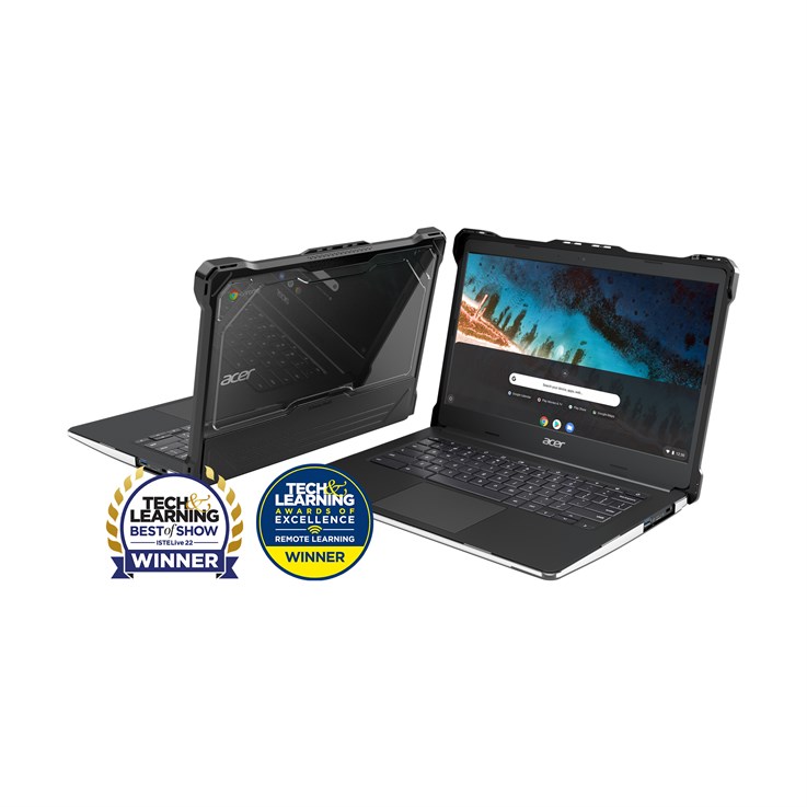 MAXCases Extreme Shell-L for Acer C723/C723T Chromebook 11" (Black)