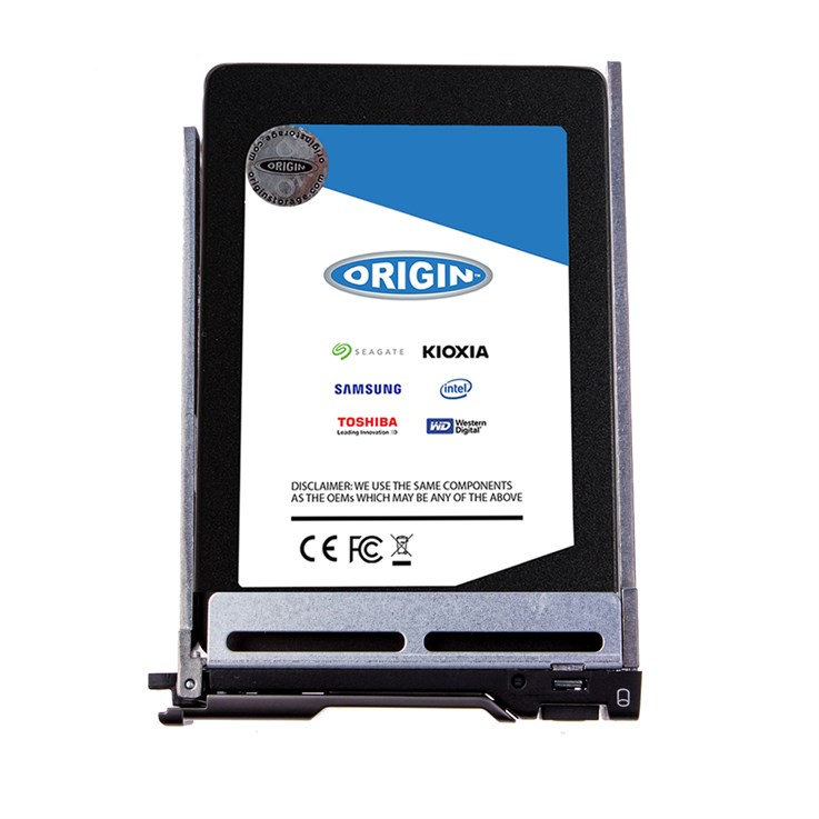 Origin Storage SSD 3.84TB 2.5in SATA MWL 3DWPD in Hot Swap Caddy