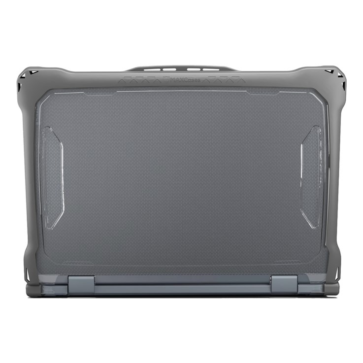 MAXCases Extreme Shell-F2 Slide Case for Lenovo 500e/w G4 Chromebook 12" (Gray/Clear)
