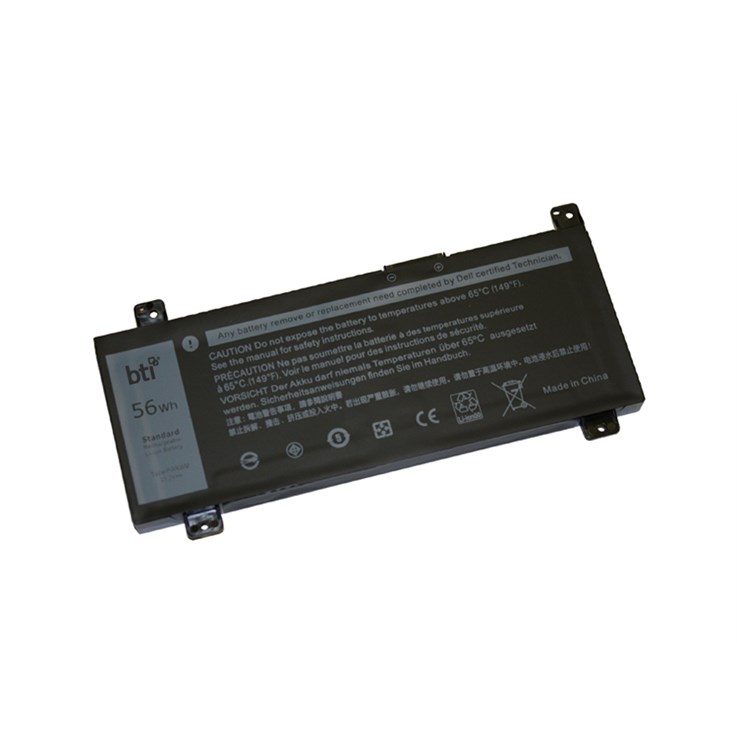 BTI CN-0M6WKR compatible 56Wh 4-cell battery for DELL Inspiron 7466 7467