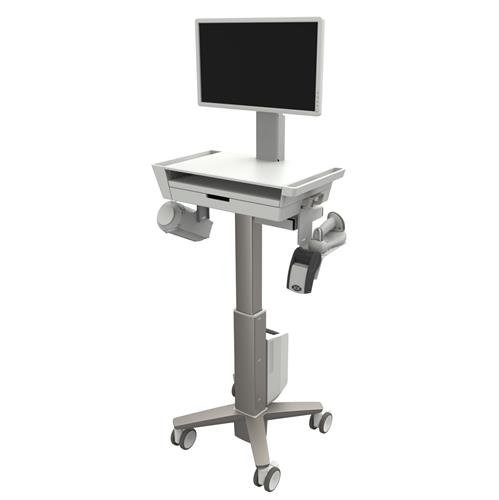 Ergotron CareFit Slim 2.0 Gold, White Universal Multimedia cart